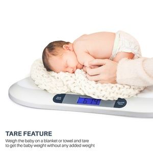 NEW! Smart Weigh Comfort Baby Scale, 44 Pound Capacity, 3 Weighing Modes